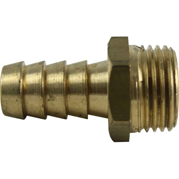 Maestrini Brass Straight Hose Tail (1/2" BSP Male to 14mm Hose)