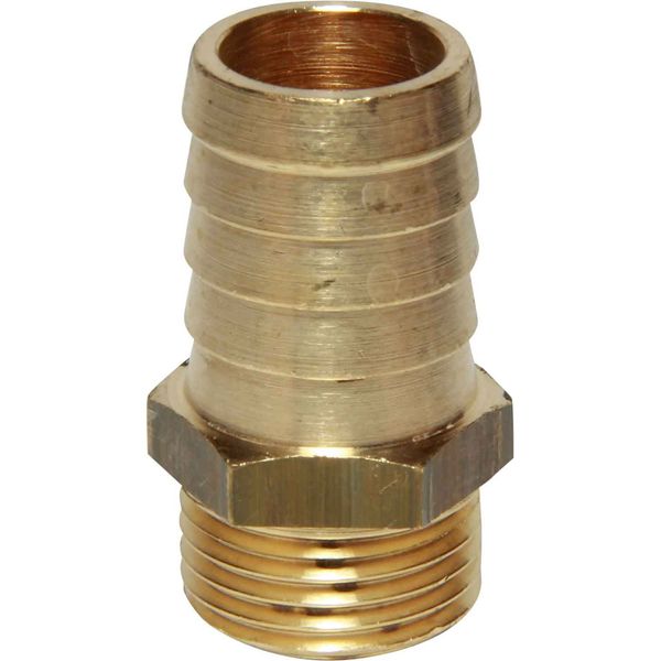 Maestrini Brass Straight Hose Tail (1/2" BSP Male to 20mm Hose)