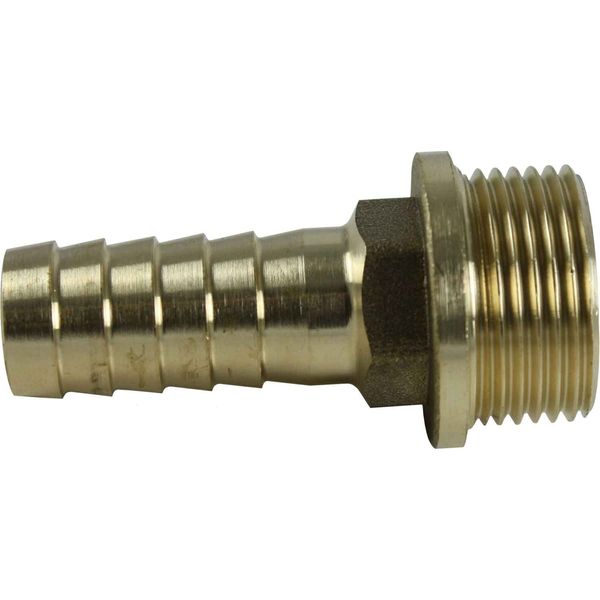 Maestrini Brass Straight Hose Tail (3/4" BSP Male to 16mm Hose)