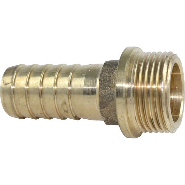 Maestrini Brass Straight Hose Tail (3/4" BSP Male to 19mm Hose)