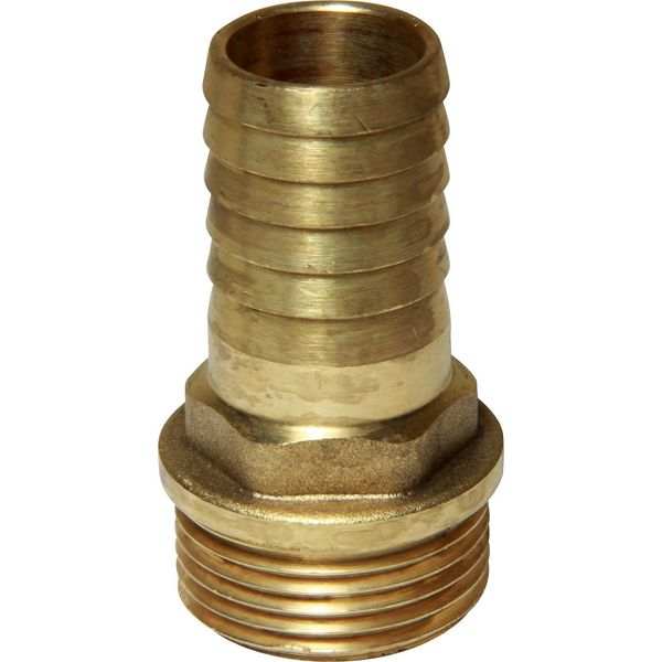 Maestrini Brass Straight Hose Tail (1" BSP Male to 25mm Hose)