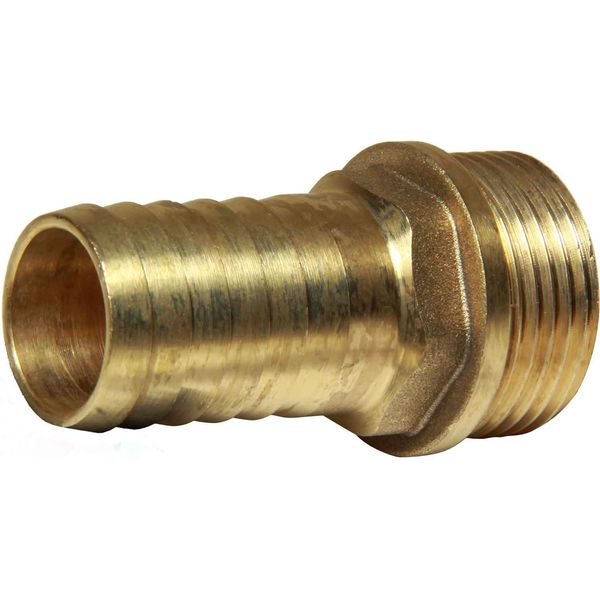 Maestrini Brass Straight Hose Tail (1" BSP Male to 25mm Hose)