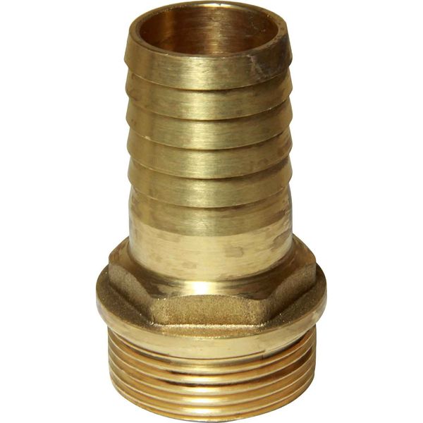 Maestrini Brass Straight Hose Tail (1-1/4" BSP Male to 32mm Hose)