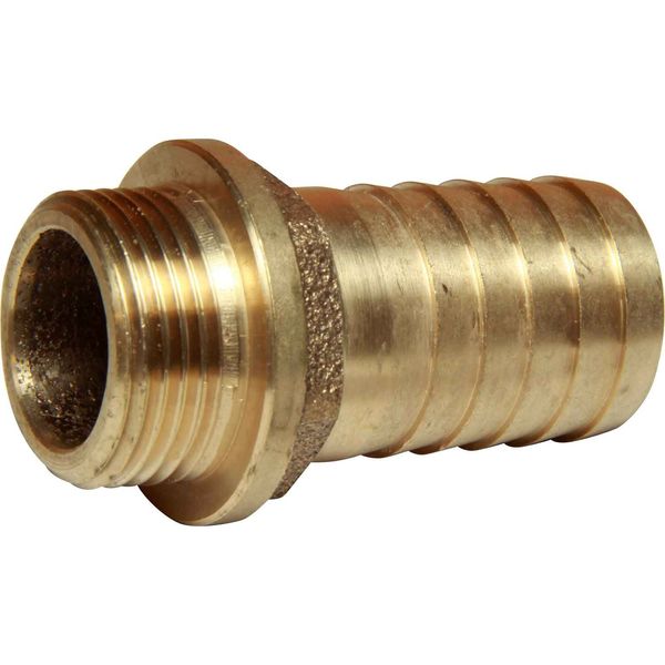 Maestrini Bronze Straight Hose Tail (3/4" BSP Male to 25mm Hose)