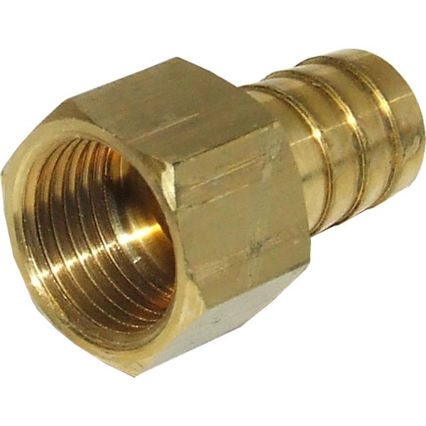 Maestrini Brass Straight Hose Tail (1/2" BSP Female to 16mm Hose)