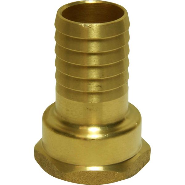 Maestrini Brass Straight Hose Tail (1" BSP Female to 27mm Hose)