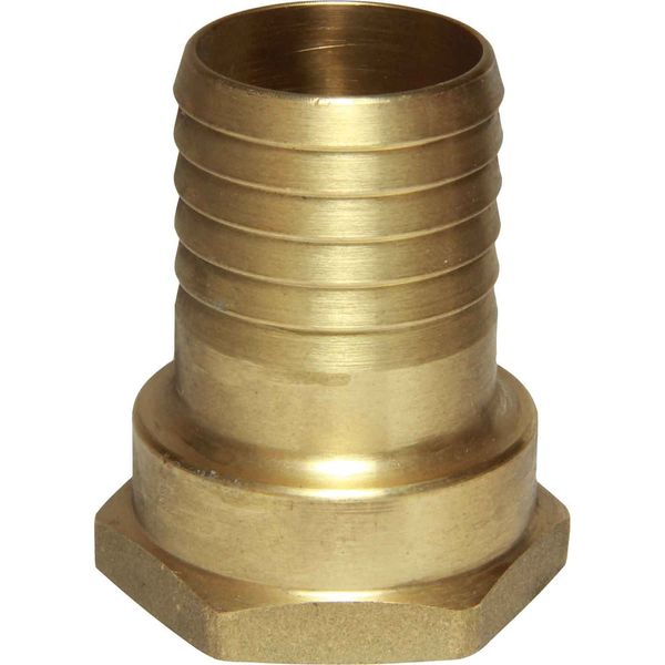 Maestrini Brass Straight Hose Tail (1-1/4" BSP Female to 35mm Hose)