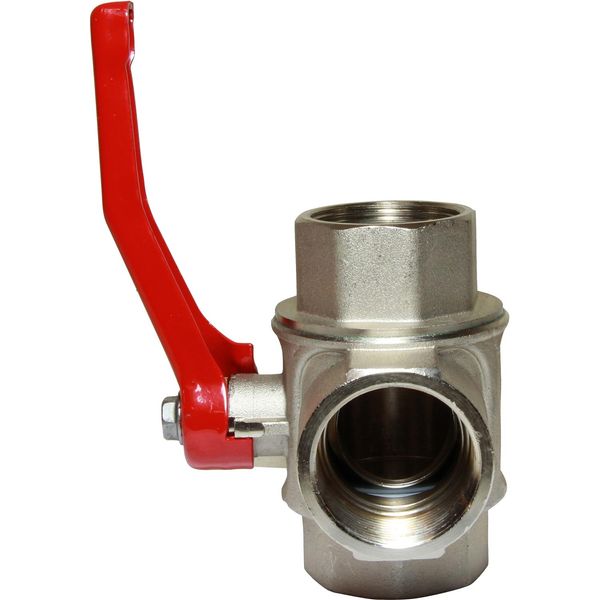 Maestrini Brass Full Bore L Port Valve (1-1/2" BSP)