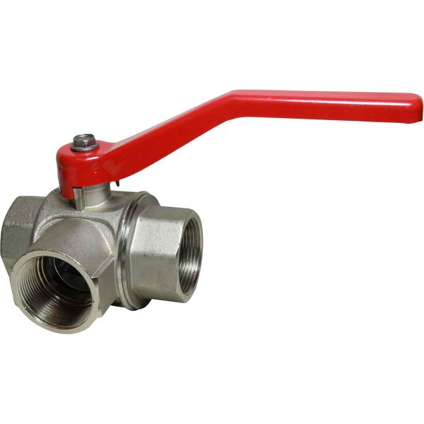 Maestrini Brass Full Bore T Port Valve (1-1/2" BSP)