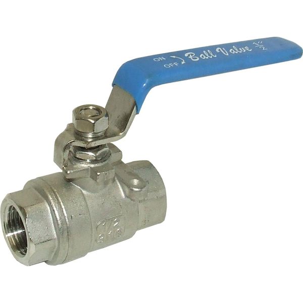 Osculati Stainless Steel Ball Valve (Female Each End / 1/2" BSP)