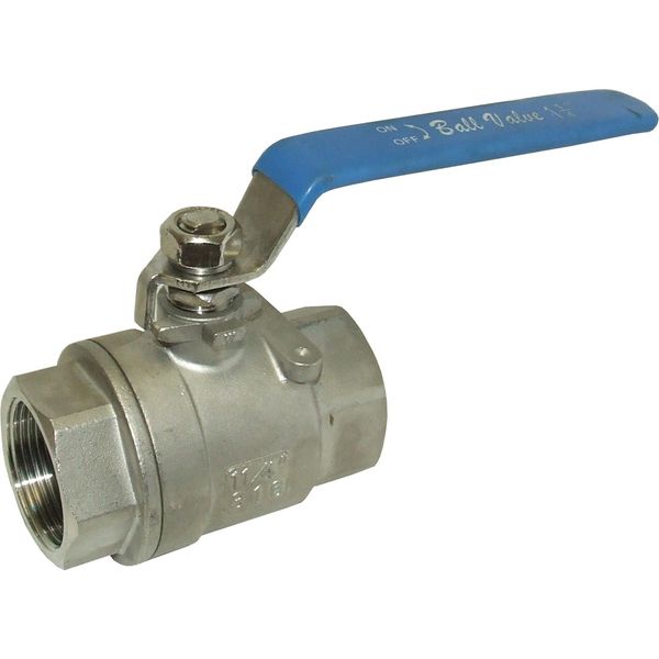 Osculati Stainless Steel Ball Valve (Female Each End / 1-1/4" BSP)