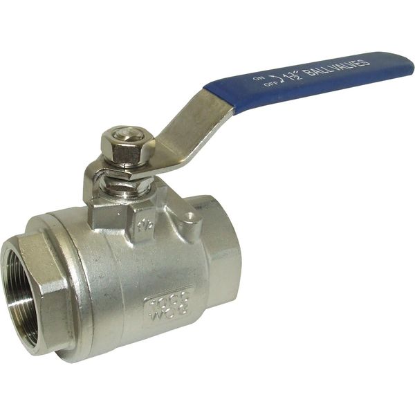 Osculati Stainless Steel Ball Valve (Female Each End / 1-1/2" BSP)