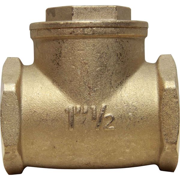 Maestrini Brass Inline Swing Check Valve (1-1/2" BSP Female)