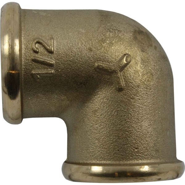 Maestrini Brass Compact 90 Degree Elbow (1/2" BSP Female)