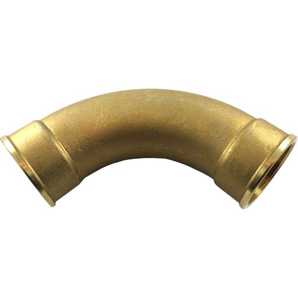 Maestrini Brass Swept 90 Degree Elbow (Female Ports / 2" BSP)