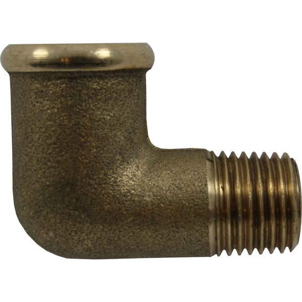 Maestrini Brass Compact 90° Elbow (1/4" BSPT Male / BSP Female)