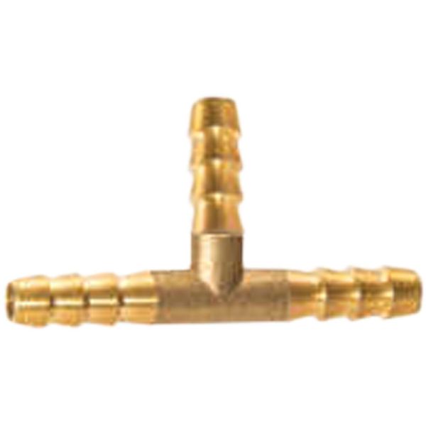 Maestrini Brass Equal Tee Fitting (8mm Hose ID)