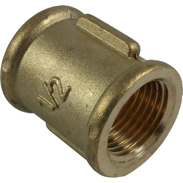 Maestrini Brass Equal Socket (1/2" BSP Female)