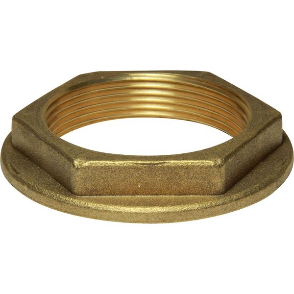 Maestrini Brass Flanged Lock Nut (2" BSP Female)