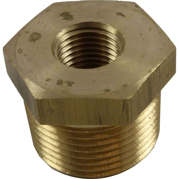 Maestrini Brass Reducing Bush (3/4" BSPT Male to 1/4" BSP Female)