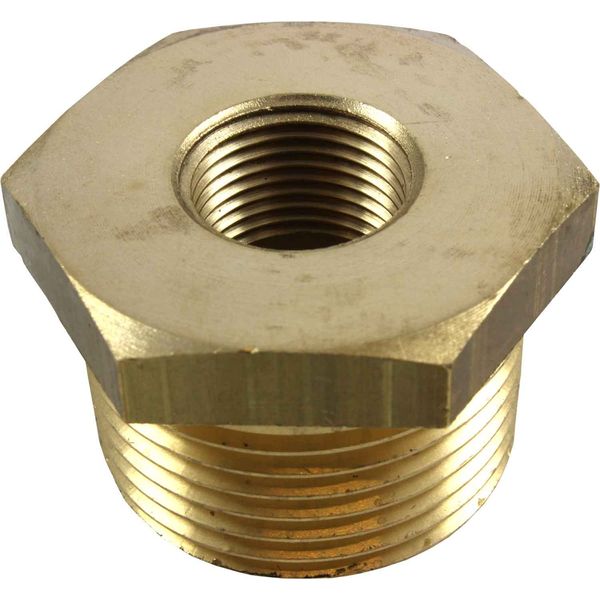 Maestrini Brass Reducing Bush (1" BSPT Male to 3/8" BSP Female)