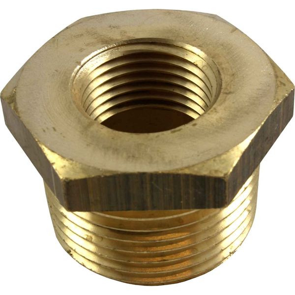 Maestrini Brass Reducing Bush (1" BSPT Male to 1/2" BSP Female)