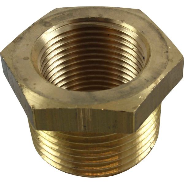 Maestrini Brass Reducing Bush (1" BSPT Male to 3/4" BSP Female)