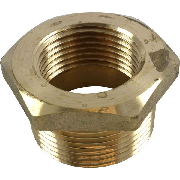 Maestrini Brass Reducing Bush (1-1/4" BSPT Male to 1" BSP Female)