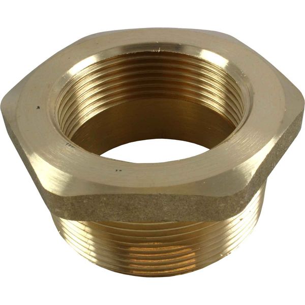 Maestrini Brass Reducing Bush (2" BSPT Male to 1-1/2" BSP Female)