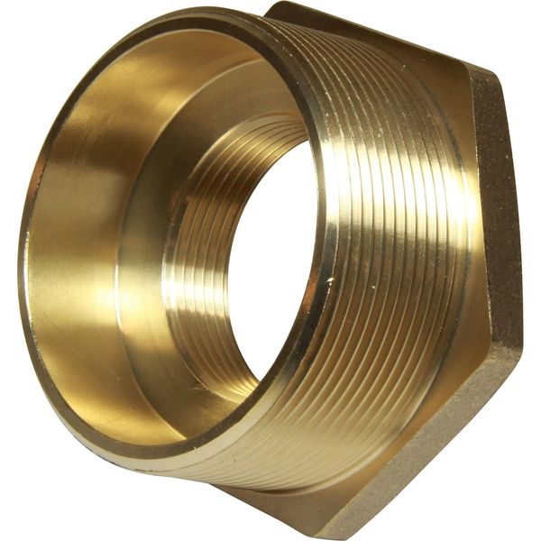 Maestrini Brass Reducing Bush (2-1/2" BSPT Male to 1-1/2" BSP Female)