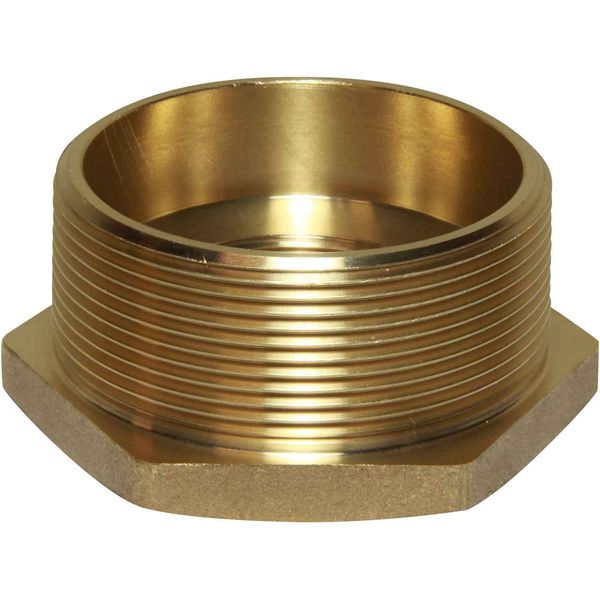 Maestrini Brass Reducing Bush (2-1/2" BSPT Male to 1-1/2" BSP Female)