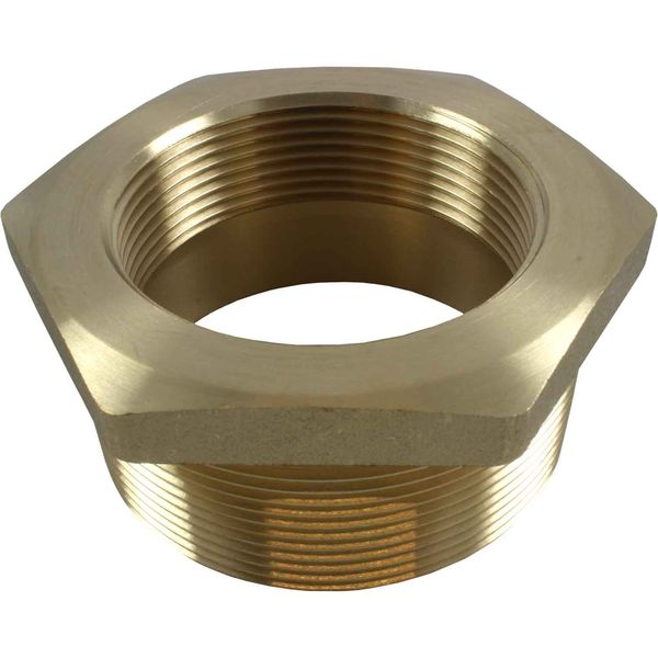 Maestrini Brass Reducing Bush (2-1/2" BSPT Male to 2" BSP Female)