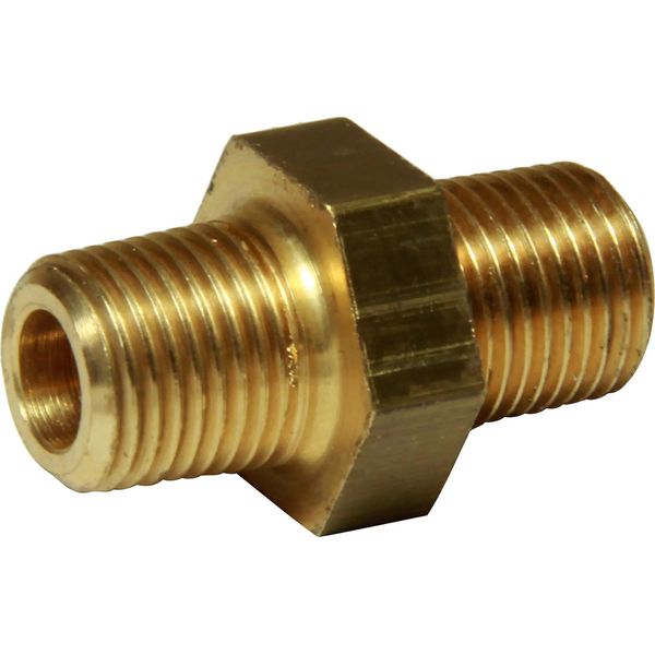 Maestrini Brass Equal Nipple (1/8" BSPT Male)