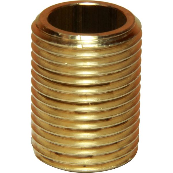 Maestrini Brass Equal Running Nipple (1/2" BSP / 28mm Long)