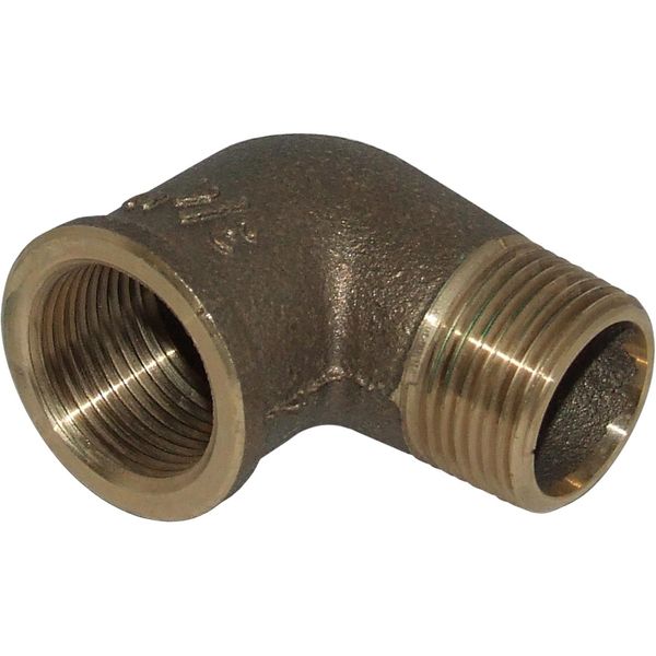 Maestrini Bronze Compact 90° Elbow (3/4" BSPT Male / BSPP Female)