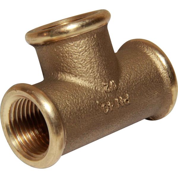 Maestrini Bronze Equal Tee Fitting (1/2" BSP Female)