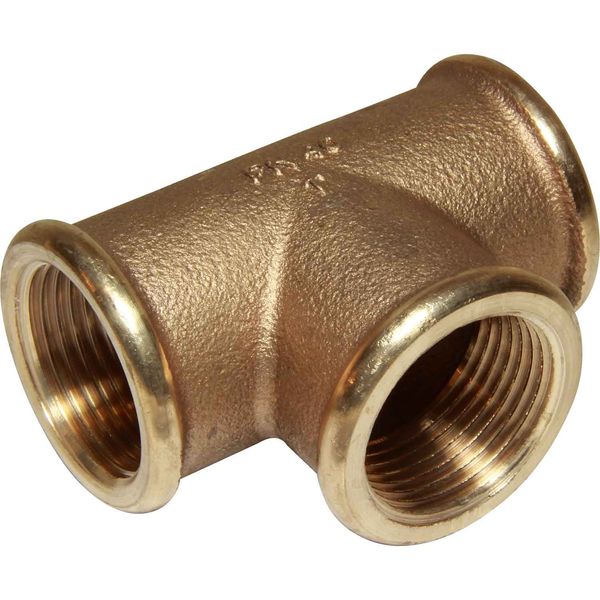 Maestrini Bronze Equal Tee Fitting (1" BSP Female)