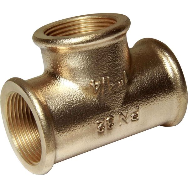 Maestrini Bronze Equal Tee Fitting (1-1/4" BSP Female)