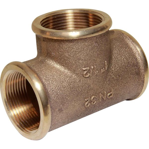 Maestrini Bronze Equal Tee Fitting (1-1/2" BSP Female)