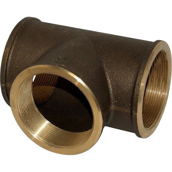 Maestrini Bronze Equal Tee Fitting (2-1/2" BSP Female)