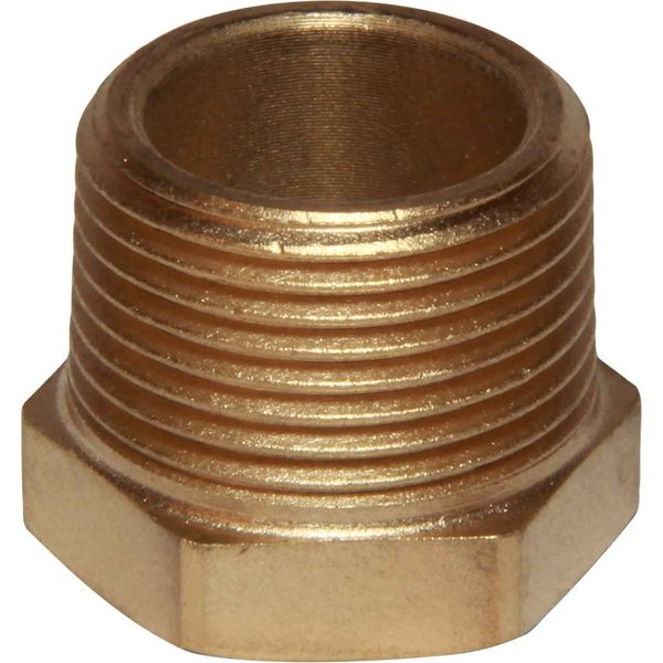 Maestrini Bronze Reducing Bush (3/4" BSPT Male to 3/8" BSP Female)