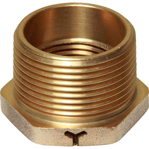 Maestrini Bronze Reducing Bush (1-1/4" BSPT Male to 1" BSP Female)