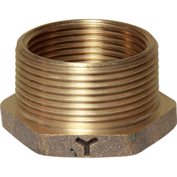 Maestrini Bronze Reducing Bush (1-1/2" BSPT Male to 1-1/4" BSP Female)