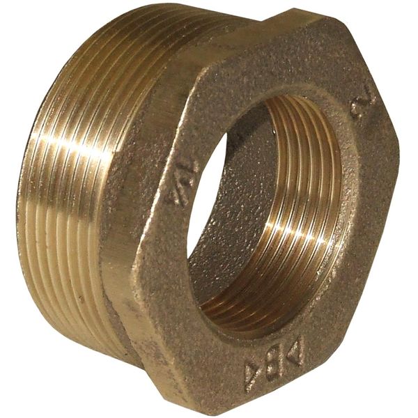 Maestrini Bronze Reducing Bush (2" BSPT Male to 1-1/4" BSP Female)