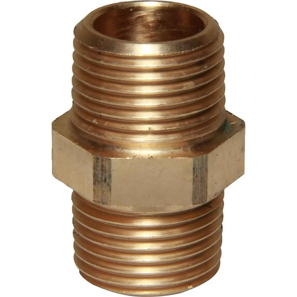 Maestrini Bronze Equal Nipple (1/2" BSPT Male)