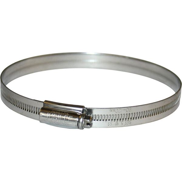 Jubilee Stainless Steel 316 Hose Clip (90mm - 120mm Hose Diameter)