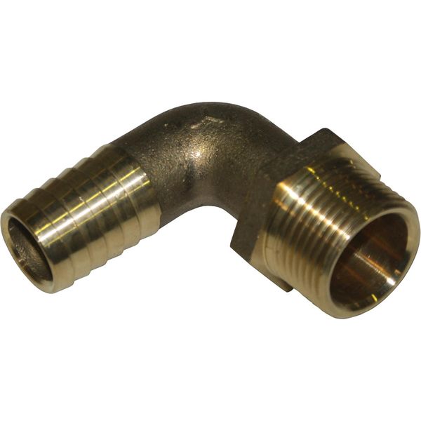 Maestrini Brass 90 Degree Hose Tail (1" BSP Male to 25mm Hose)