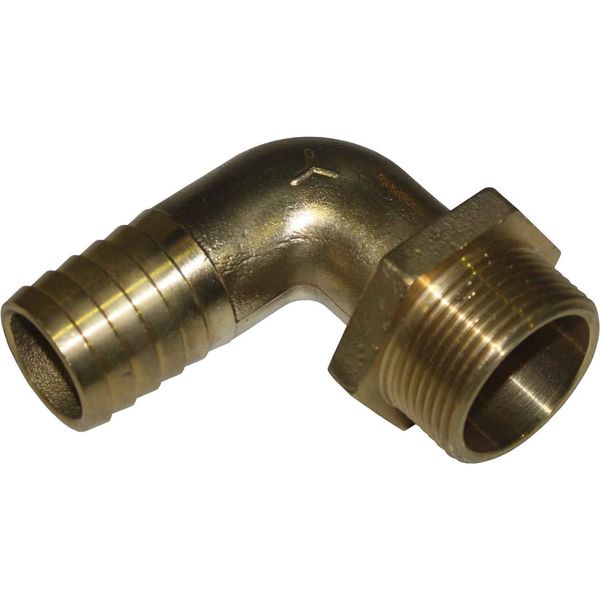 Maestrini Brass 90 Degree Hose Tail (1-1/4" BSP Male to 32mm Hose)