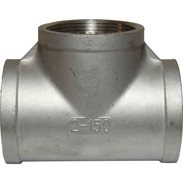 Osculati Stainless Steel 316 Equal Tee Fitting (Female Ports / 2" BSP)