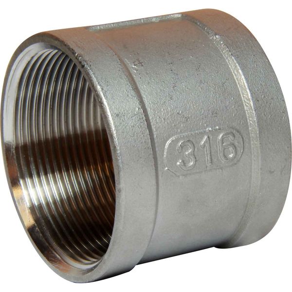 Osculati Stainless Steel 316 Equal Socket (Female Ports / 2" BSP)